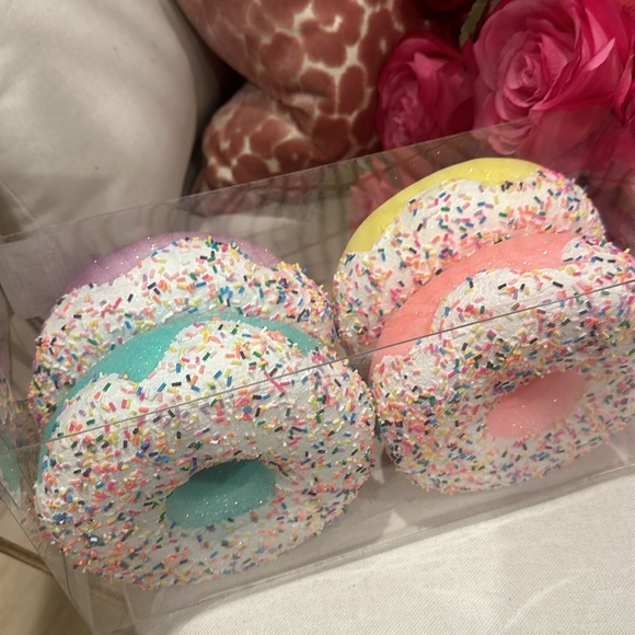 Styrofoam donut ornament display party Christmas tree sweet treat 6.5” - Picture 4 of 8